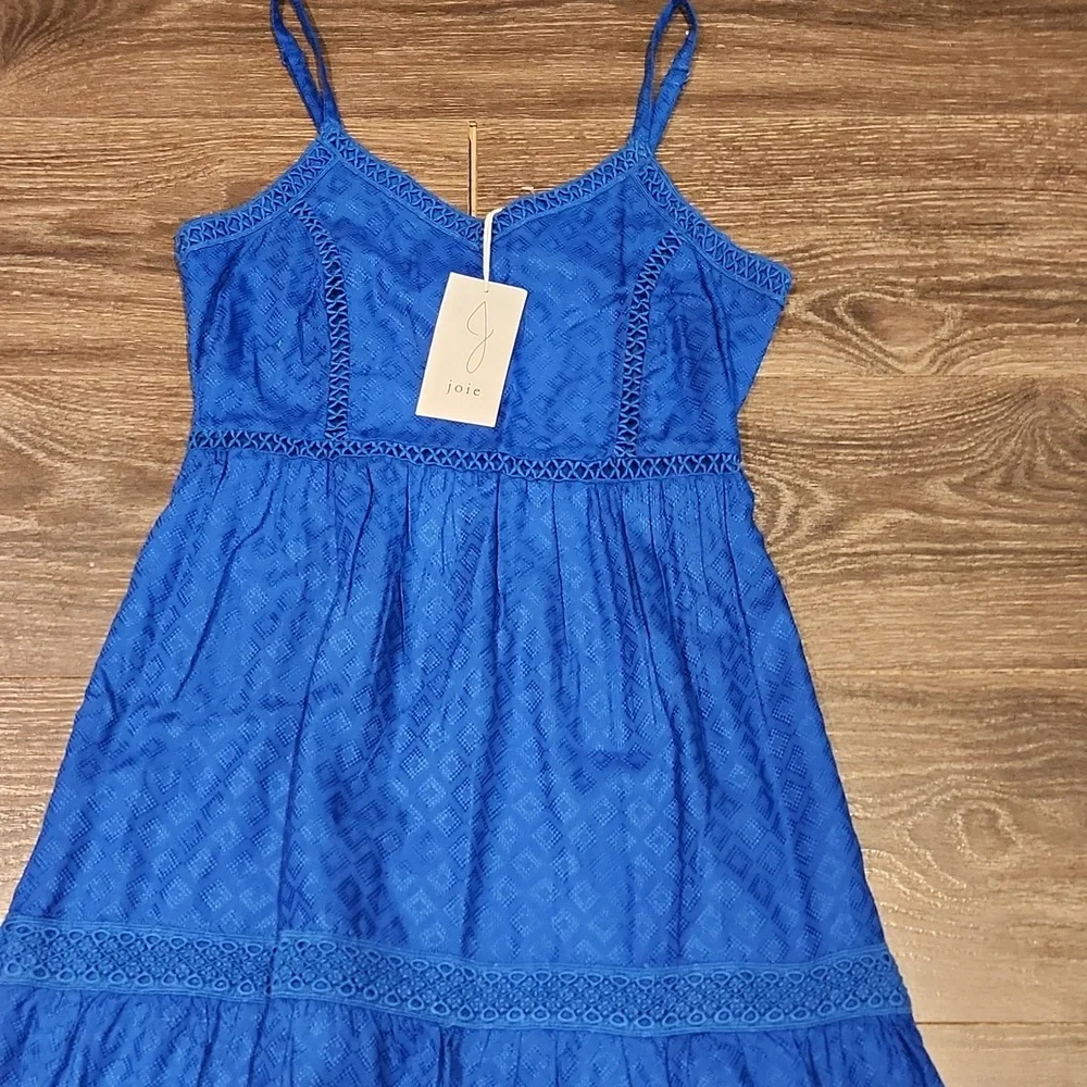 ❤️ NWT! JOIE MAXI DRESS, LACE TRIM, COTTON, XS - Picture 2 of 9